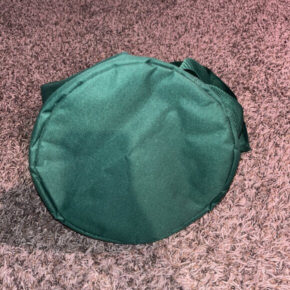 J&B Old Scotch Whiskies Strap Shoulder Sling Bag Backpack Green Embroidery Logo - Picture 3 of 6